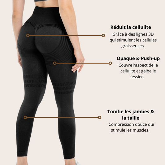 3D Shaping Leggings | Reduces Cellulite & Slims the Waist